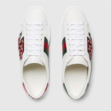 gucci embroidered sneakers vs stan smith customs|gucci ace shoes meaning.